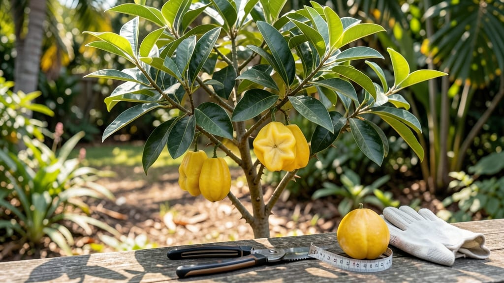 When to Pick Starfruit: Color, Stem Twist & Seed Maturity Checklist