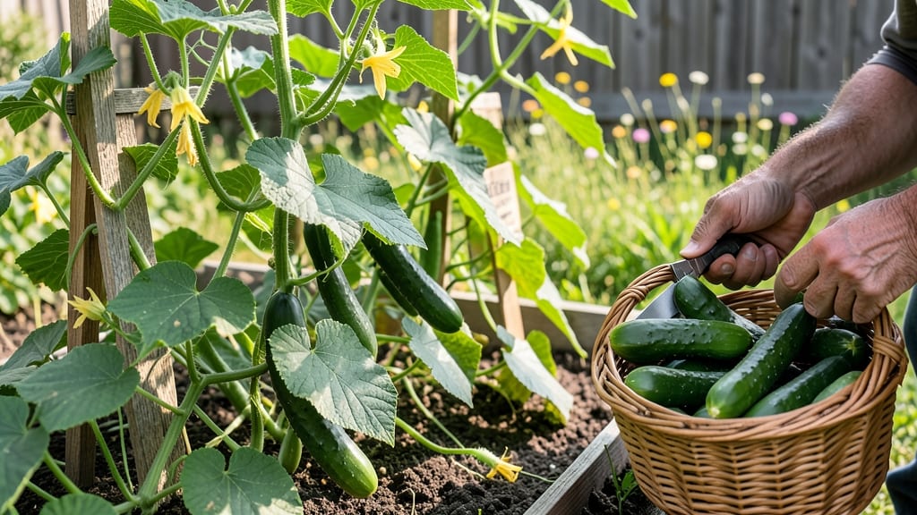 What Month Do You Harvest Cucumbers: Peak Flavor Window by Variety