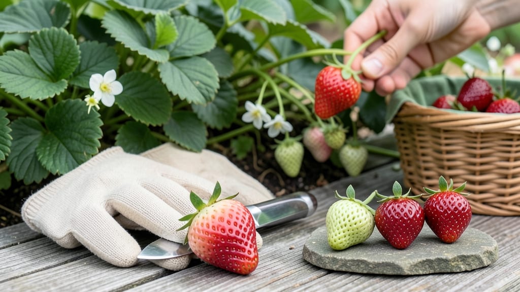 How to Know When to Pick Strawberries: Firmness, Color, and Scent Checklist