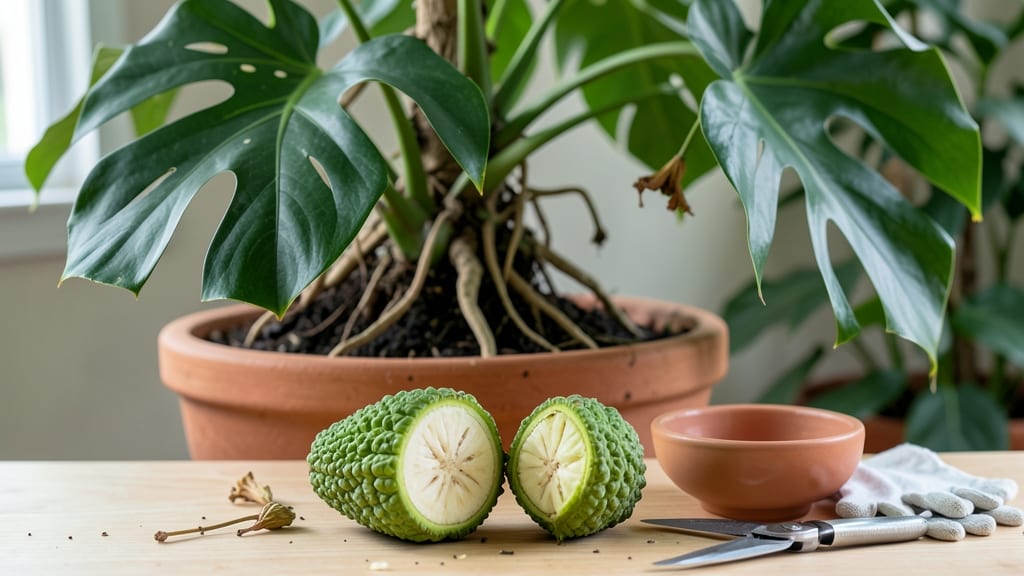 When to Pick Monstera Fruit: Berry Size vs. Vine Dieback Timeline