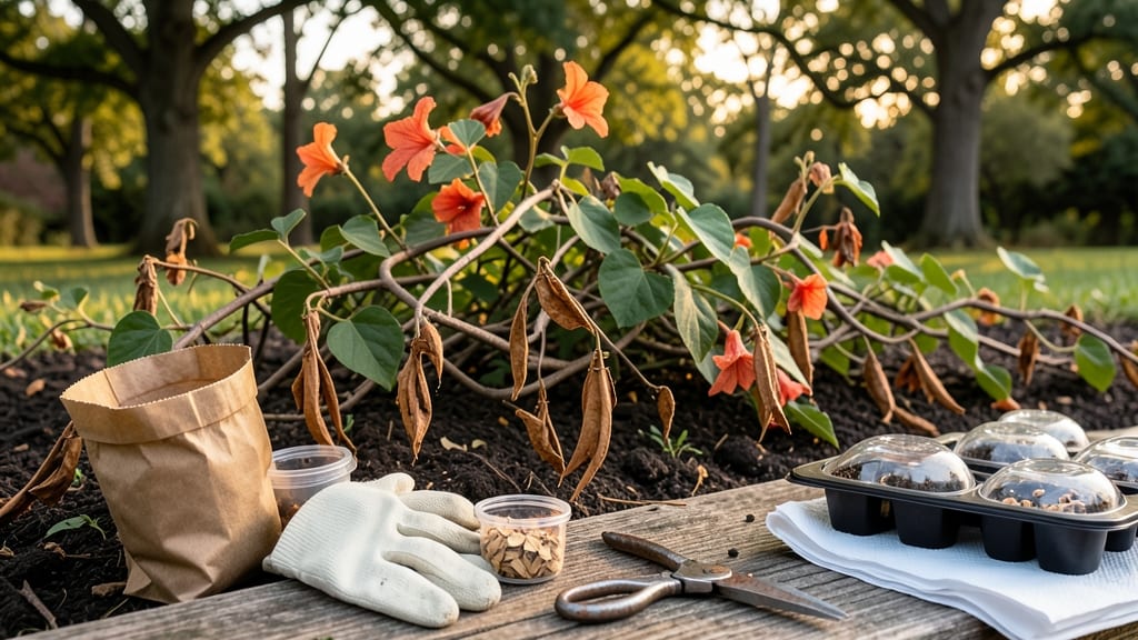 When to Harvest Trumpet Vine Seed Pods: Wait for Seeds to Turn Brown and Rattle Inside