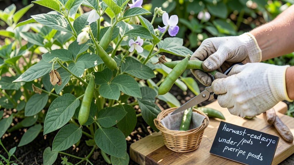 When to Harvest Kidney Beans: Pod Color Shift and Seed Maturity Check
