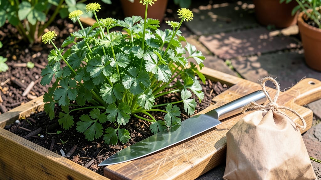 How to Harvest Parsley to Dry: Stem Bundle Method for Flavor-Packed Storage