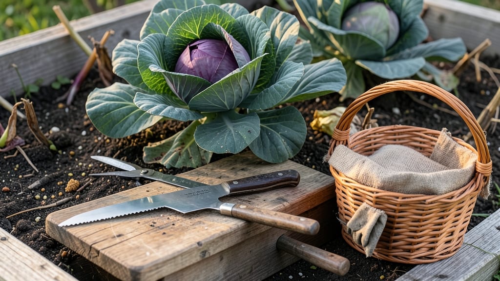 How to Harvest Cabbage: When to Cut for Crisp, Tight Heads & How Long They Last