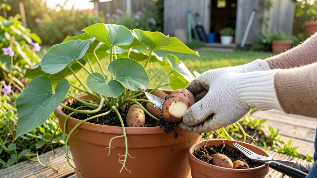 When to Harvest Sweet Potatoes in Containers: Soil Thermometer Tricks for Peak Sweetness