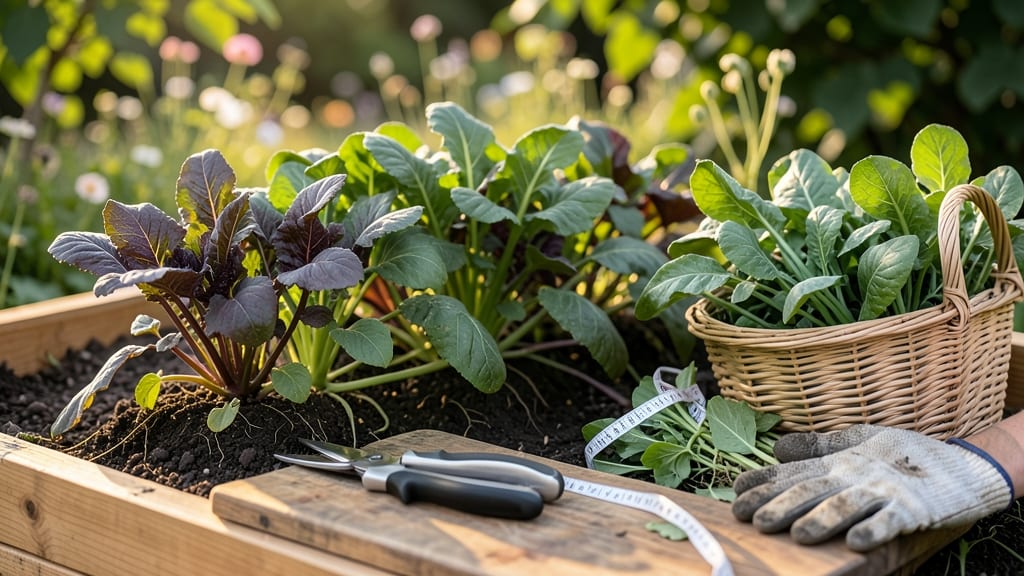 When to Harvest Mustard Greens: Leaf Color Shift & Stem Snap Test