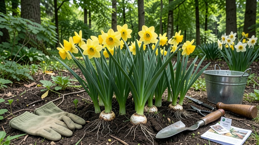 How to Harvest Daffodils: When Stems Bend Easily and 3 Pro Tricks