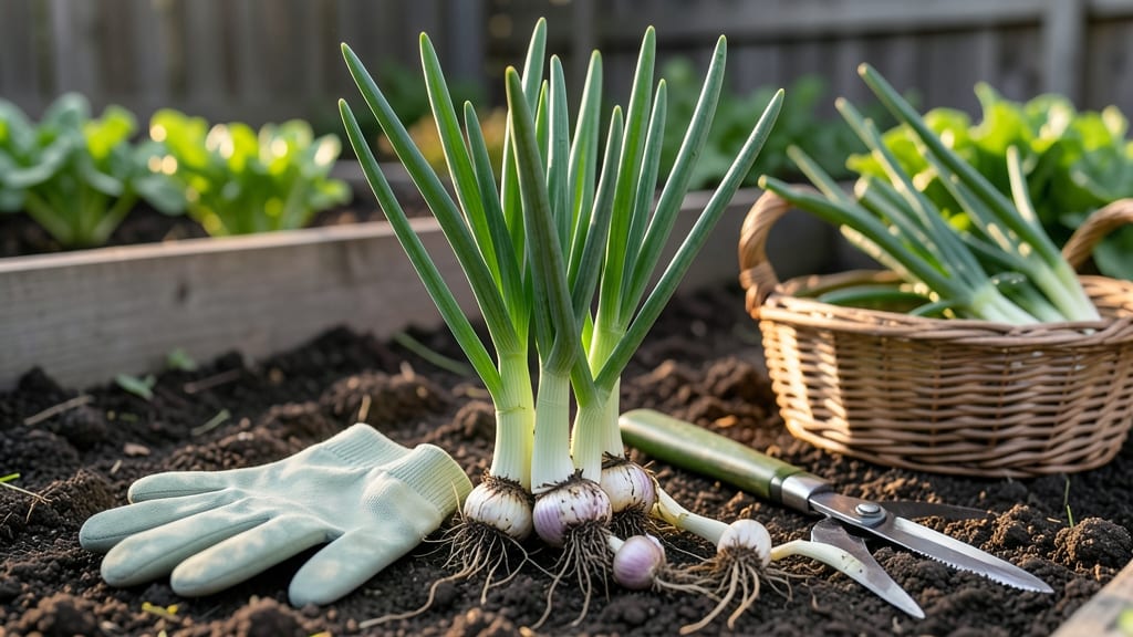 Green Onion Harvest Time: 3 Visual Cues to Pick at Peak Freshness