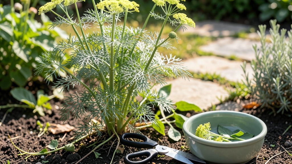 How to Harvest Dill Herb: When Stems Turn Brown & Seeds Loosen Naturally