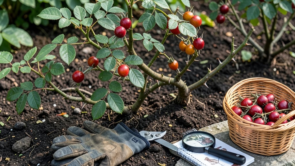 When to Harvest Rosehips: Color Shift & Seed Softness Test for Peak Nutrition