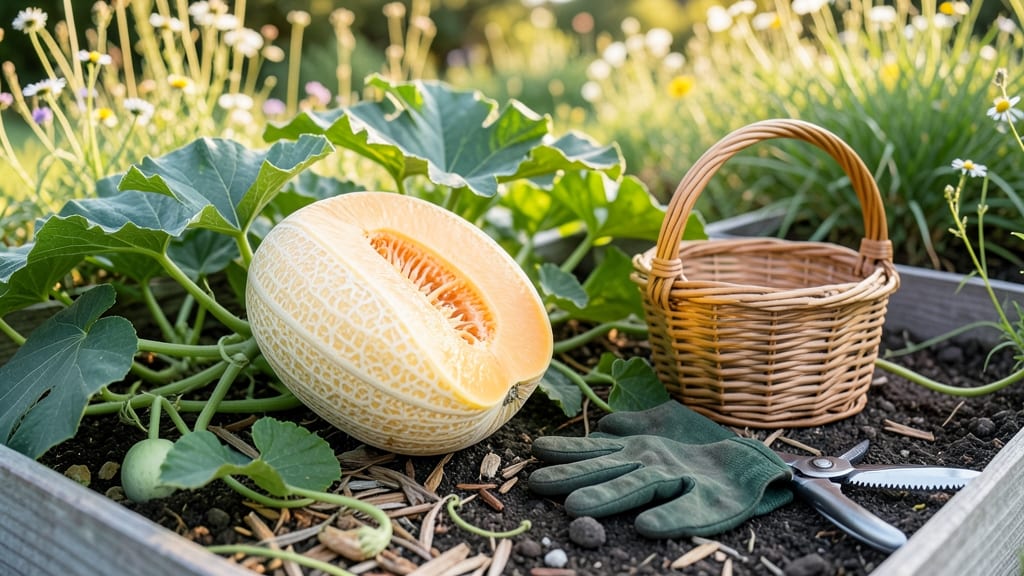 When to Pick Cantaloupe: 3 Non-Destructive Tests for Perfect Ripeness