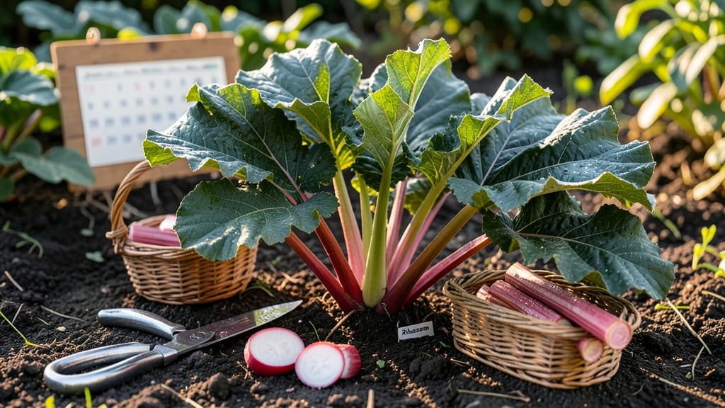 How Long Can You Harvest Rhubarb: Stalk-by-Stalk Guide to Peak Season Yield