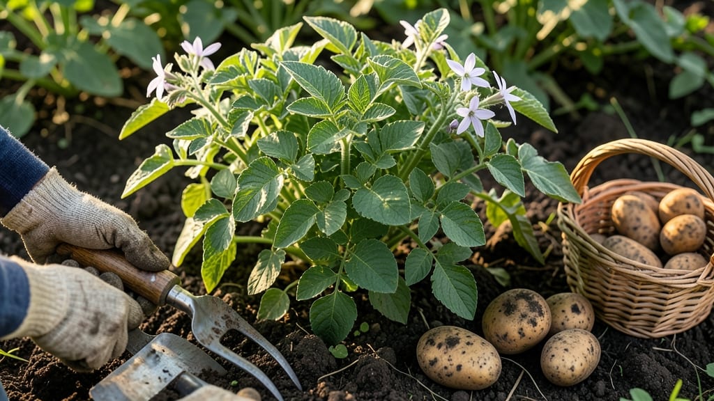 When to Harvest Potatoes in Michigan: Soil Temperature & Flower Clues That Guarantee Success