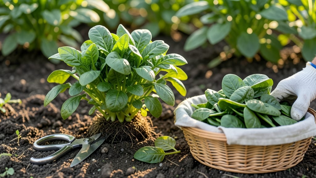 Best Way to Harvest Spinach: When Leaves Reach 4-6 Inches for Maximum Yield