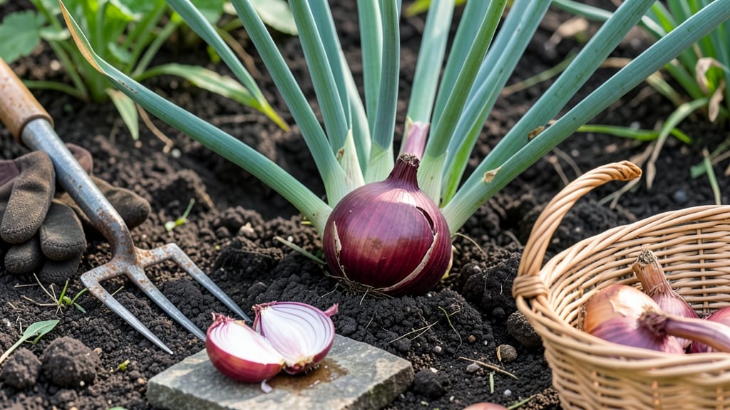 When to Harvest Red Onions: 3 Tactile Tests for Pungent Perfection Before Bulbs Harden