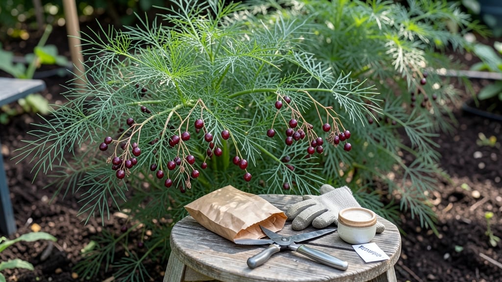 How to Harvest Asparagus Seeds: When Pods Turn Brown and Crack Open