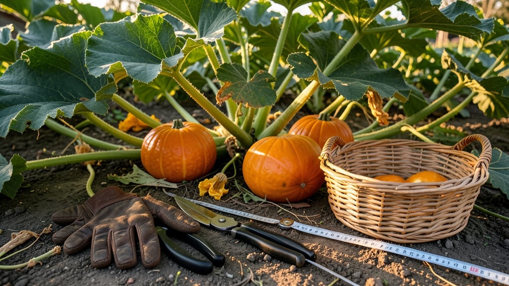 Winter Squash Harvest Time: When Rinds Harden, Seeds Darken, and Vines Die Back