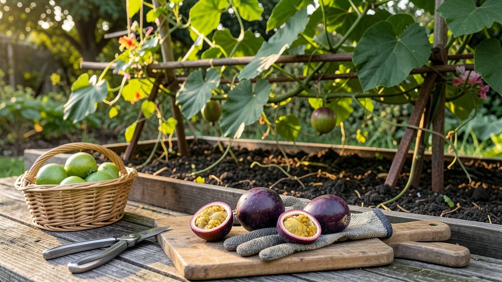 Passion Fruit Harvest Time: 3 Tactile Tests to Pick at Peak Ripeness