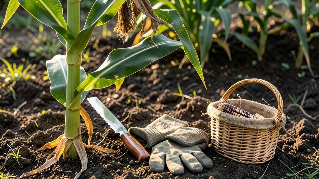 When to Harvest Indian Corn: Kernel Color Shift and Tassel Test