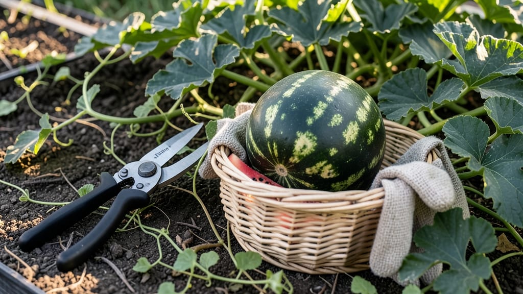 When to Harvest Sugar Baby Watermelon: 3 Tactile Tests for Sweetness Without Cutting