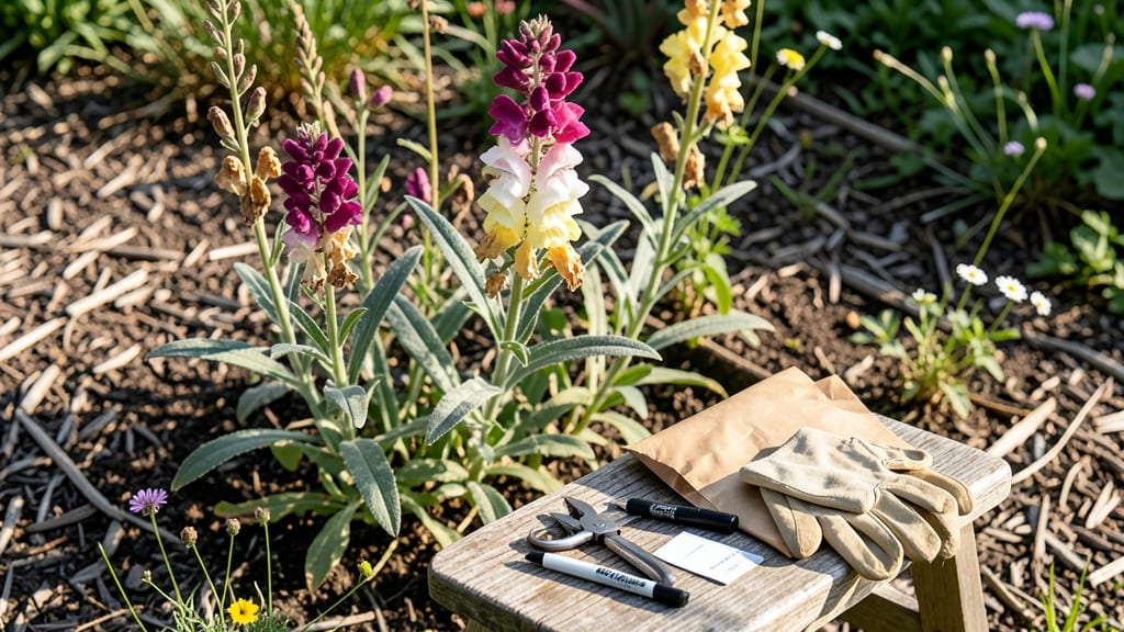 How to Harvest Snapdragon Seeds: When Pods Turn Brown & Pop Open Naturally