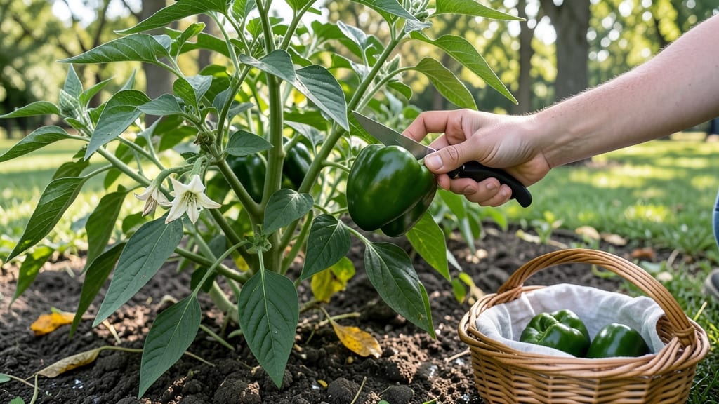 When to Pick Green Bell Peppers: Size Maturity Checklist for Crisp Harvests