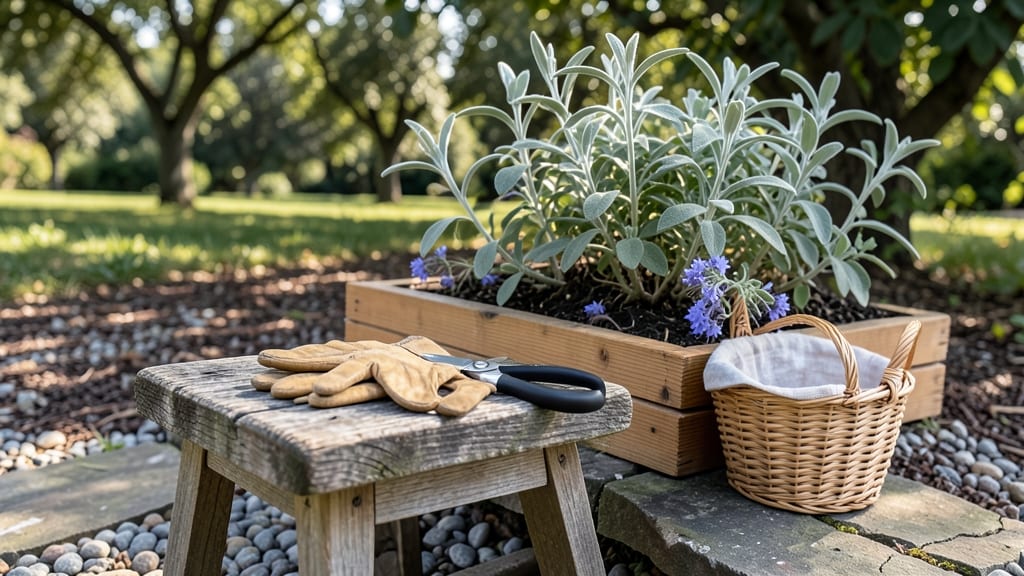 How to Harvest Garden Sage: Prune for Year-Round Regrowth and Flavor