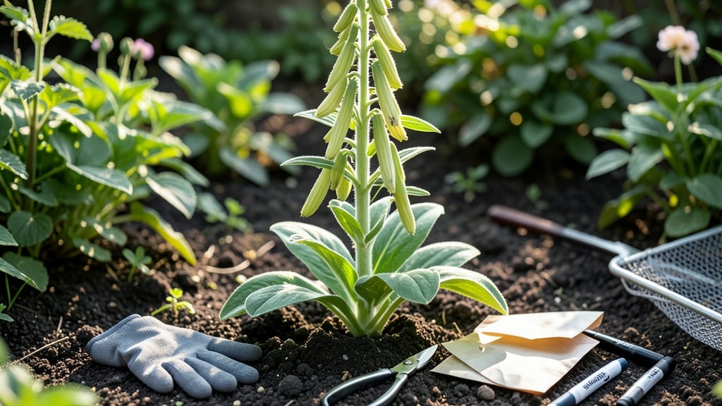 How to Harvest Foxglove Seeds: When Pods Crack Open for Viable Germination