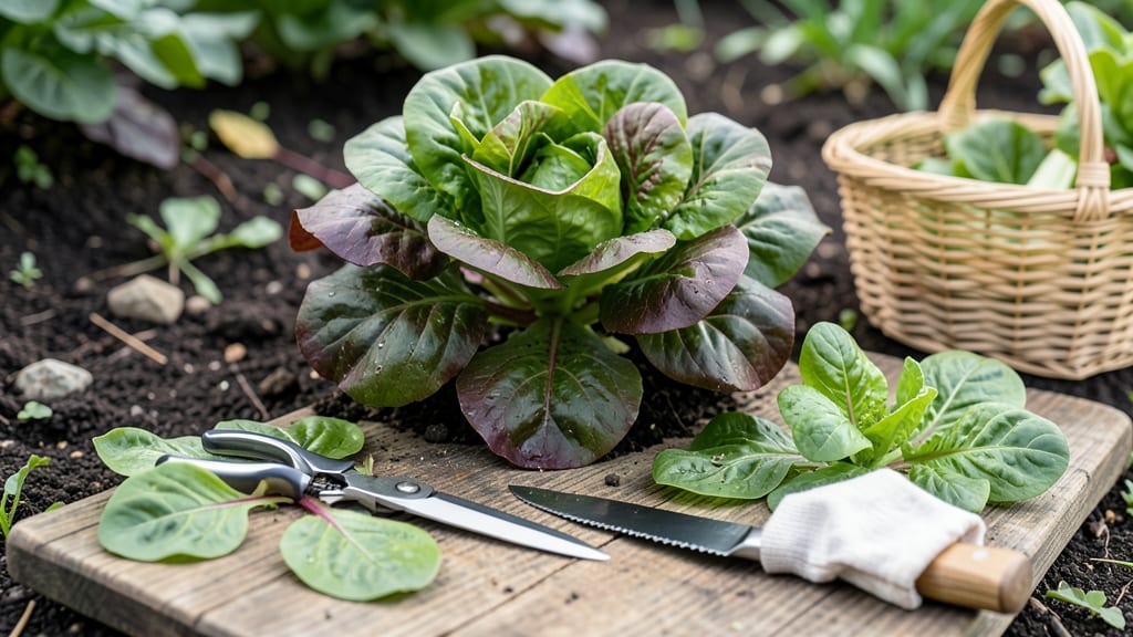 How to Properly Harvest Lettuce: Stem Snap Test for Crisp, Bitter-Free Leaves