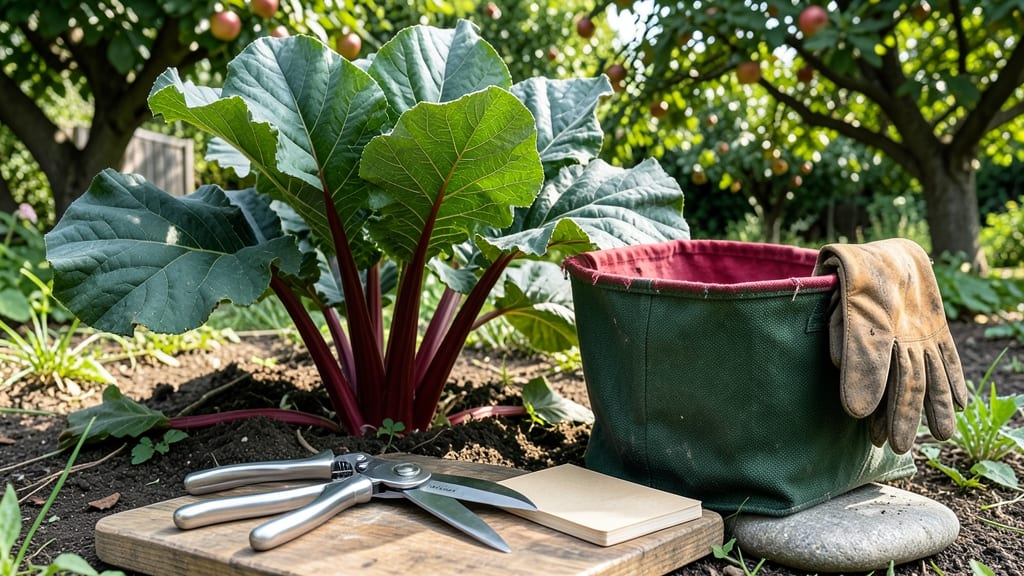 Best Way to Harvest Rhubarb: When Stems Snap Cleanly for Peak Sweetness