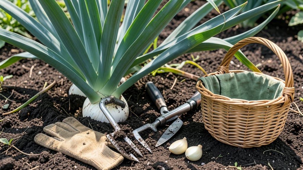 When to Harvest Elephant Garlic: 3 Tactile Tests for Peak Bulb Size and Flavor