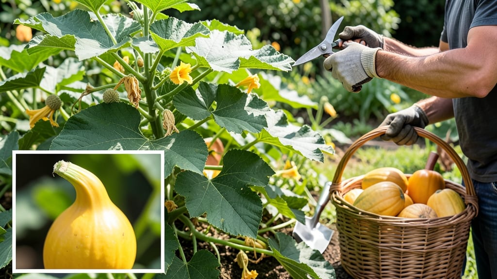 When to Pick Crookneck Squash: 3 Visual Cues Before Bolting Starts
