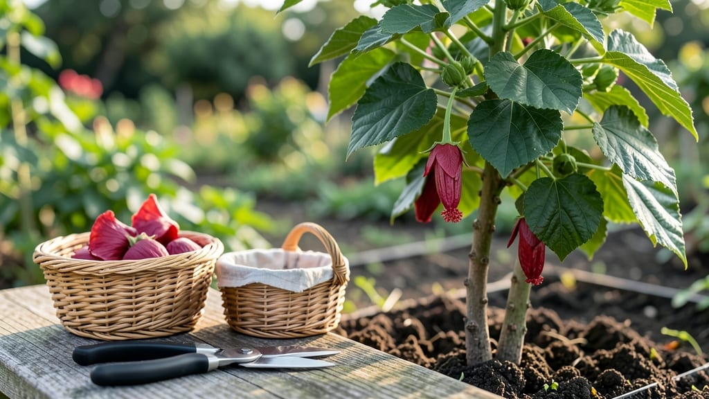When to Harvest Roselle Calyx: 3 Color-Stage Tricks for Maximum Yield
