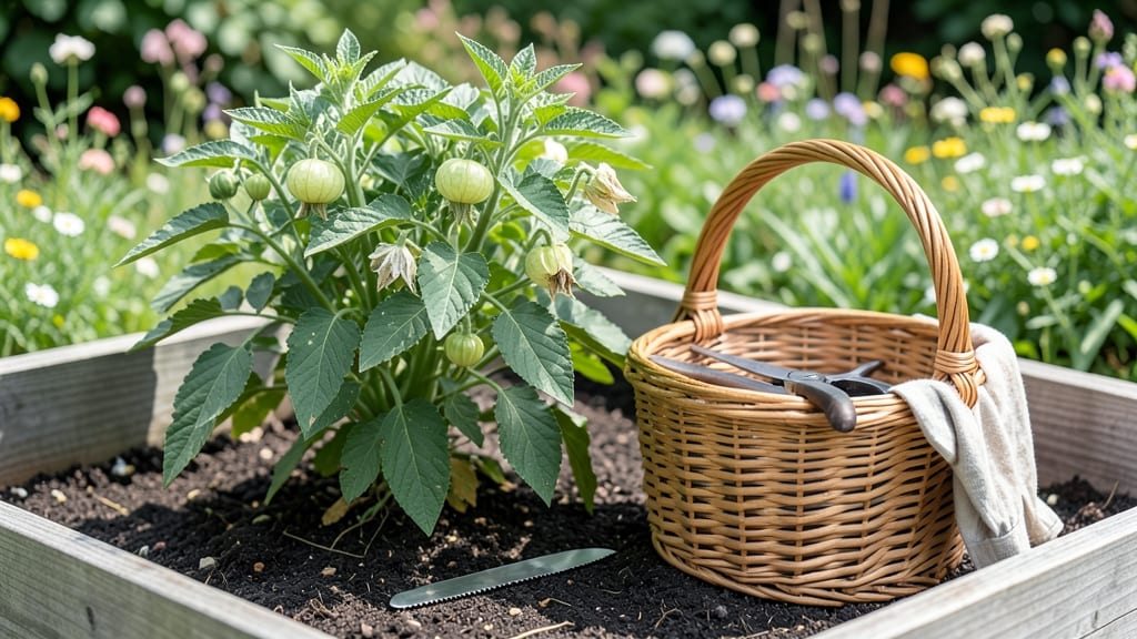 When to Harvest Tomatillo Plants: Color Shift & Size Check for Peak Tanginess