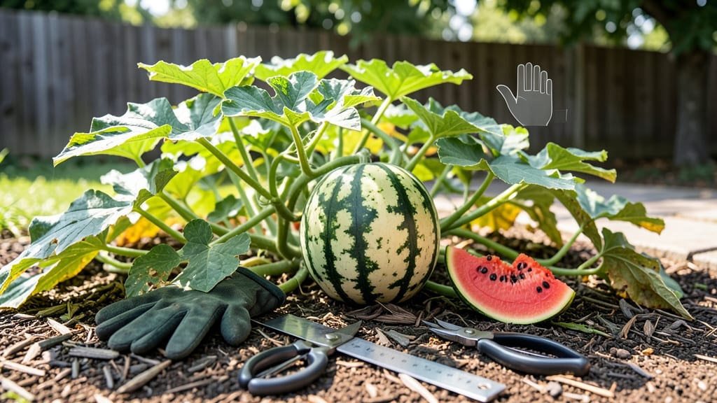 When to Pick Icebox Watermelon: Field-Tested Stem Flex & Rind Pattern Guide