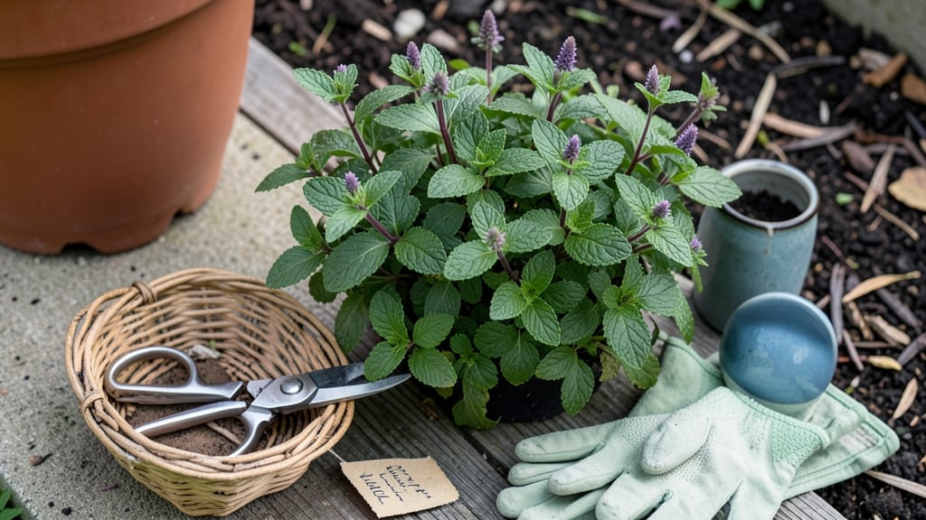 How to Harvest Mint: When Stems Feel Woody for Peak Flavor