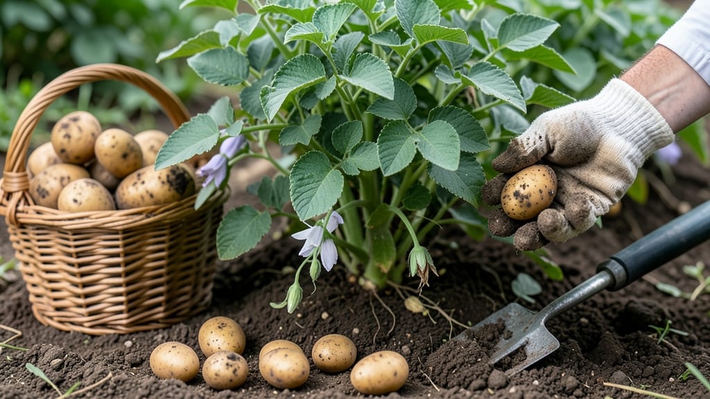When to Harvest Potatoes in Missouri: Soil Temperature Triggers for Peak Flavor