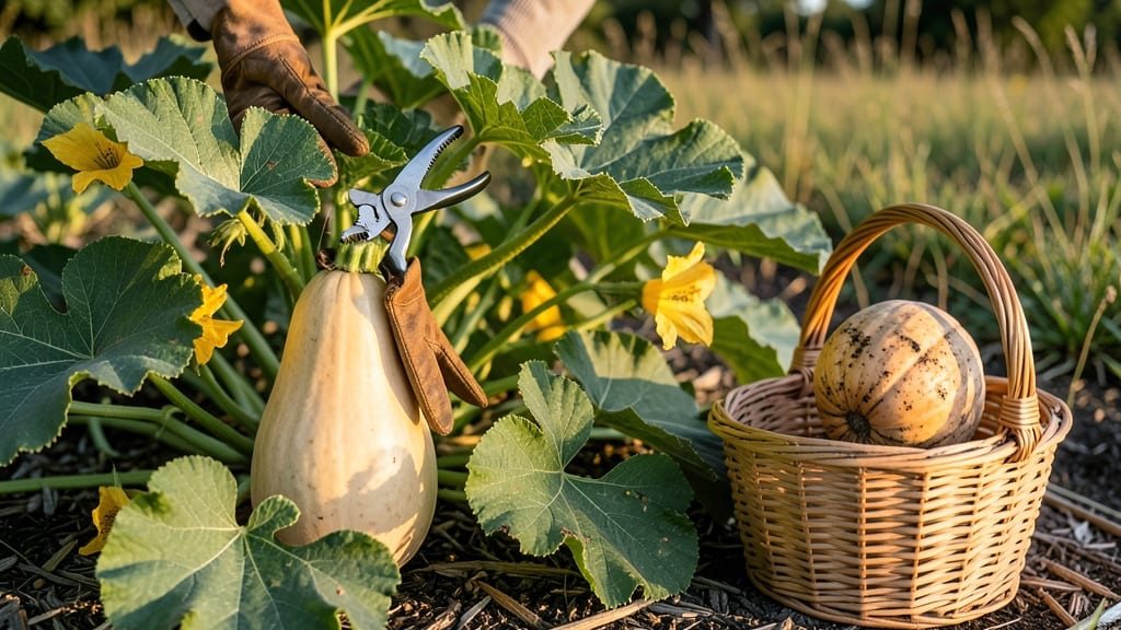 Butternut Squash Harvest Time: When Skin Hardens & Seeds Jiggle (3 Tactile Tests)