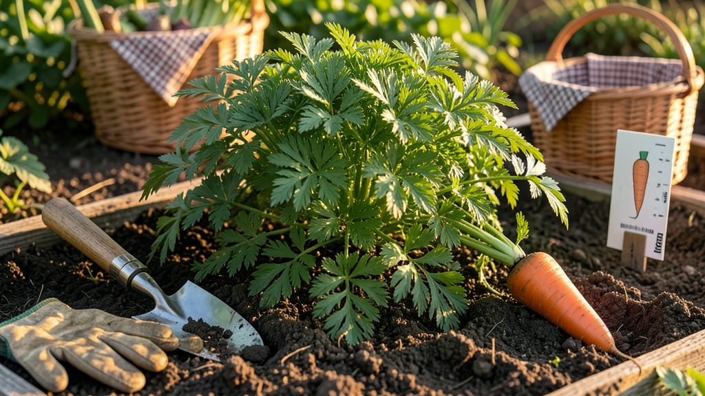 How to Know When to Pick Carrots: Root Size and Leaf Color Clues for Sweetest Harvest