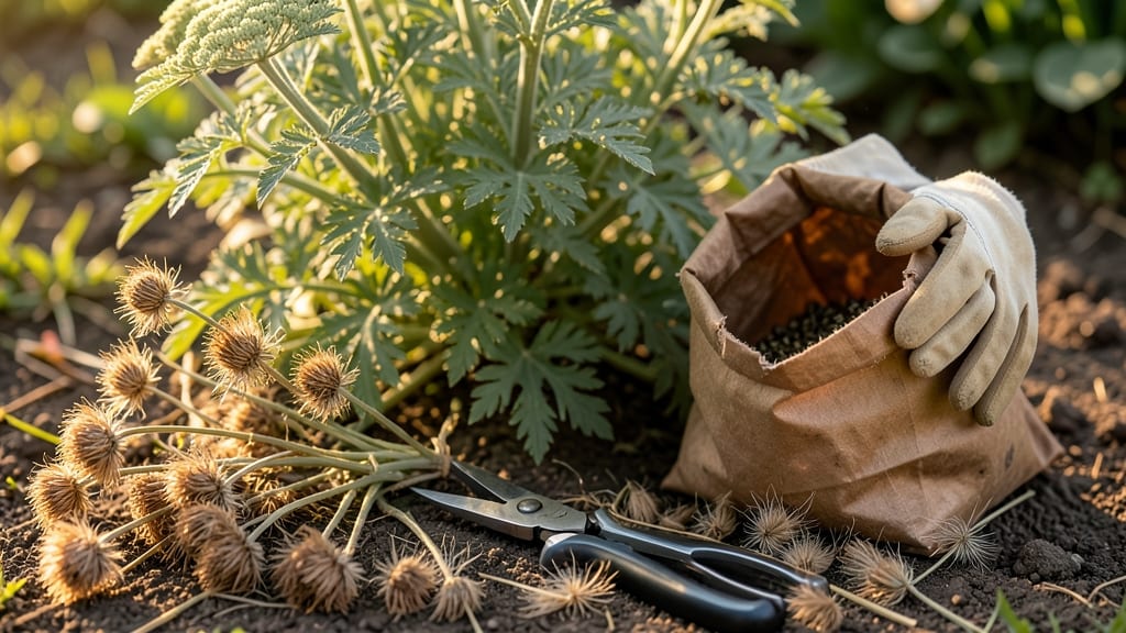 How to Harvest Yarrow Seeds: When Seed Heads Turn Brown & Pop Open Naturally