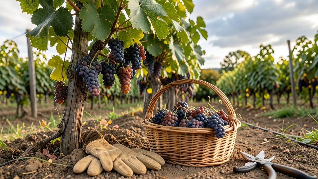 Muscadine Grapes Harvest Time: Berry Color Shift & Seed Softness Test