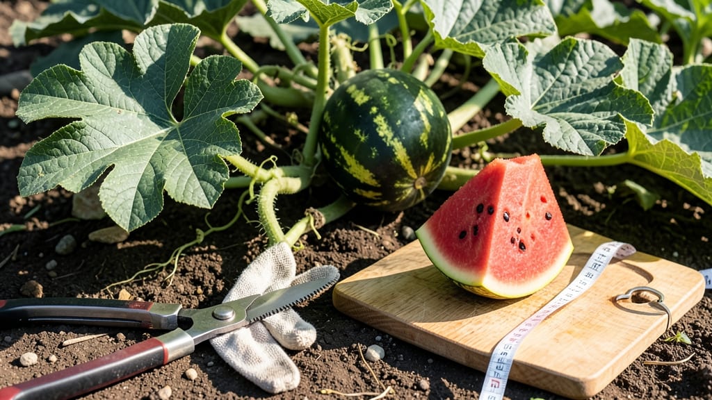 When to Pick Your Watermelon: Field-Proven 3-Step Test Without Cutting