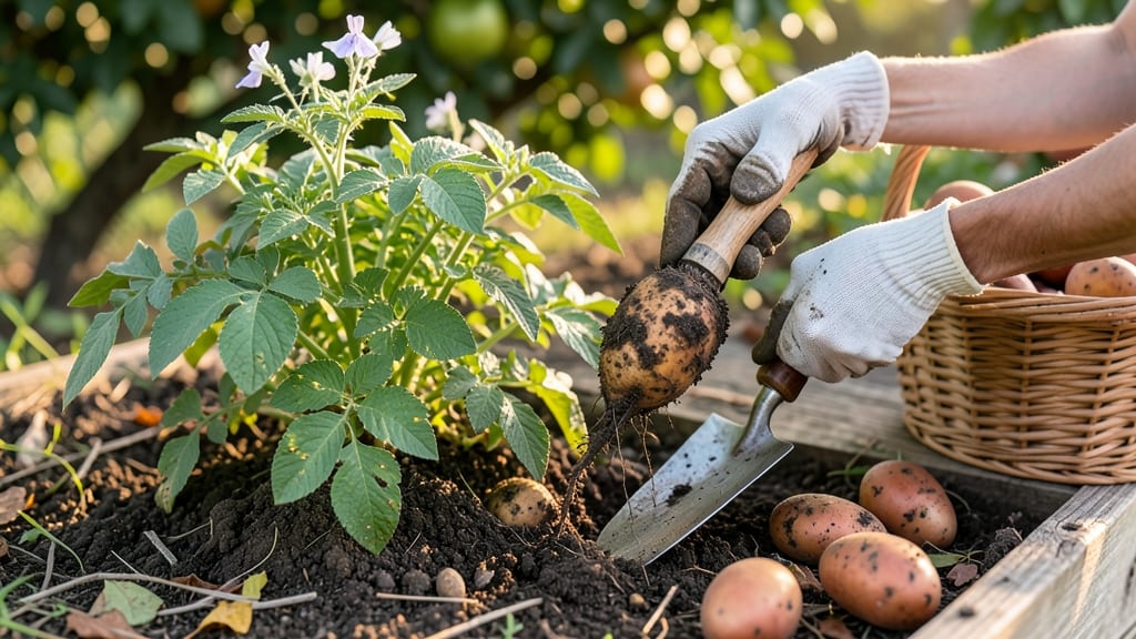 When to Harvest Potatoes in Ohio: Soil Temperature & Flower Cues That Never Fail