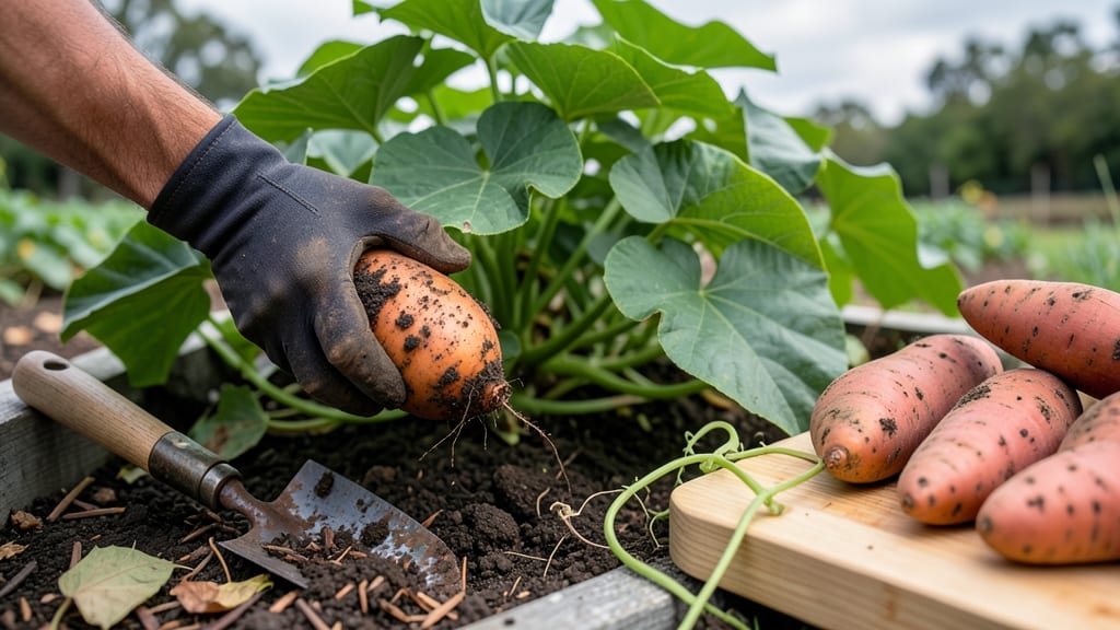 When to Harvest Sweet Potatoes: Soil Temp & Size Guide for Peak Sweetness