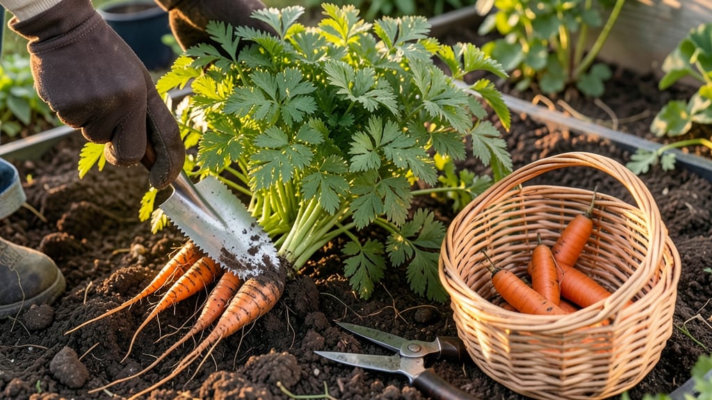 Carrot Harvest Time: Pull When Tops Flop Over (3 Easy Tests)