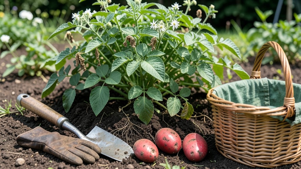 Red Potato Harvest Time: Skin Slip Test & 3 Signs of Peak Flavor
