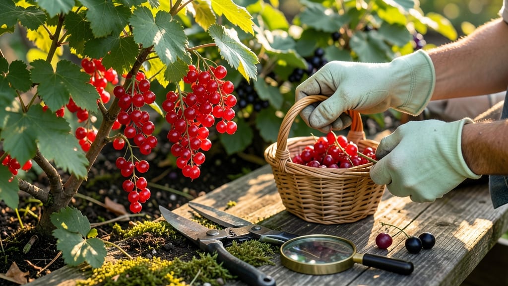 When to Harvest Currants: Berry Color, Stem Twist, and Sugar Test