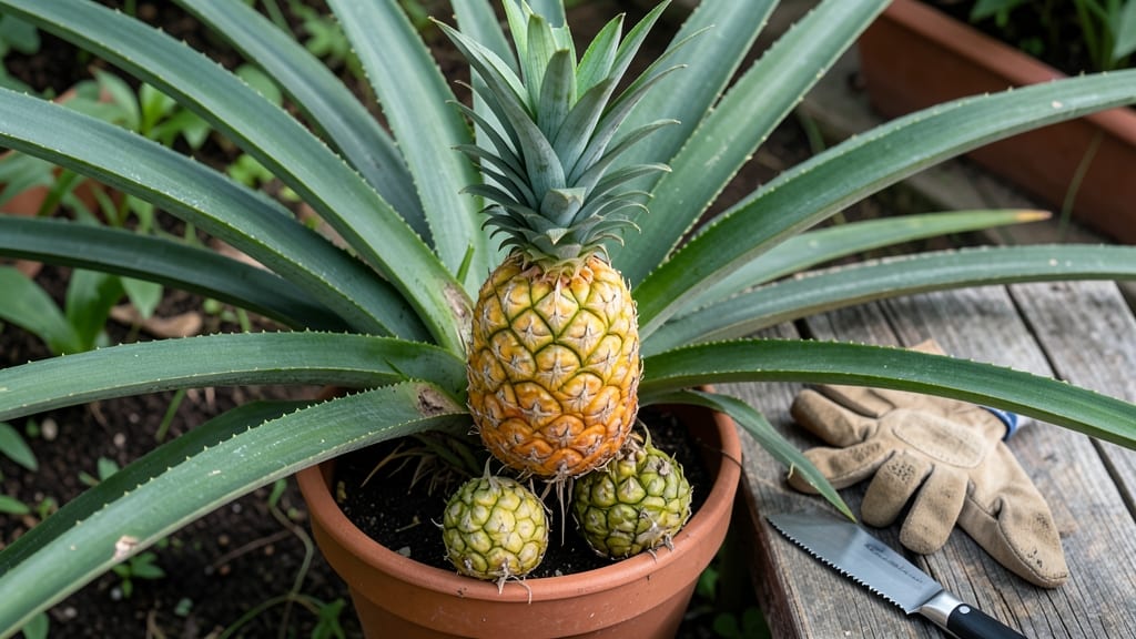 When to Pick a Pineapple from a Pineapple Plant: Leaf Color Shift & Seed Maturity Tricks