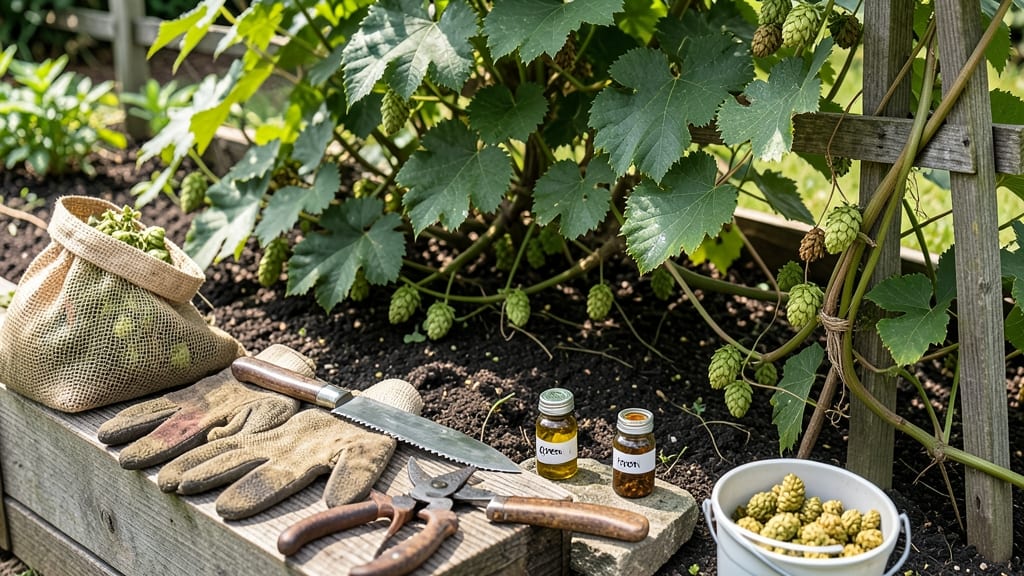 When to Pick Hops: Cone Maturity Stages for Perfect Flavor & Aroma