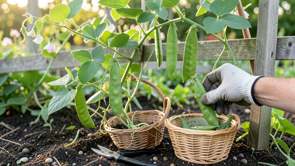 When to Pick Crowder Peas: Vine Shake Test for Perfect Sweetness